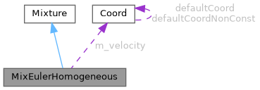 ECOGEN: MixEulerHomogeneous Class Reference