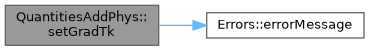 ECOGEN: QuantitiesAddPhys Class Reference